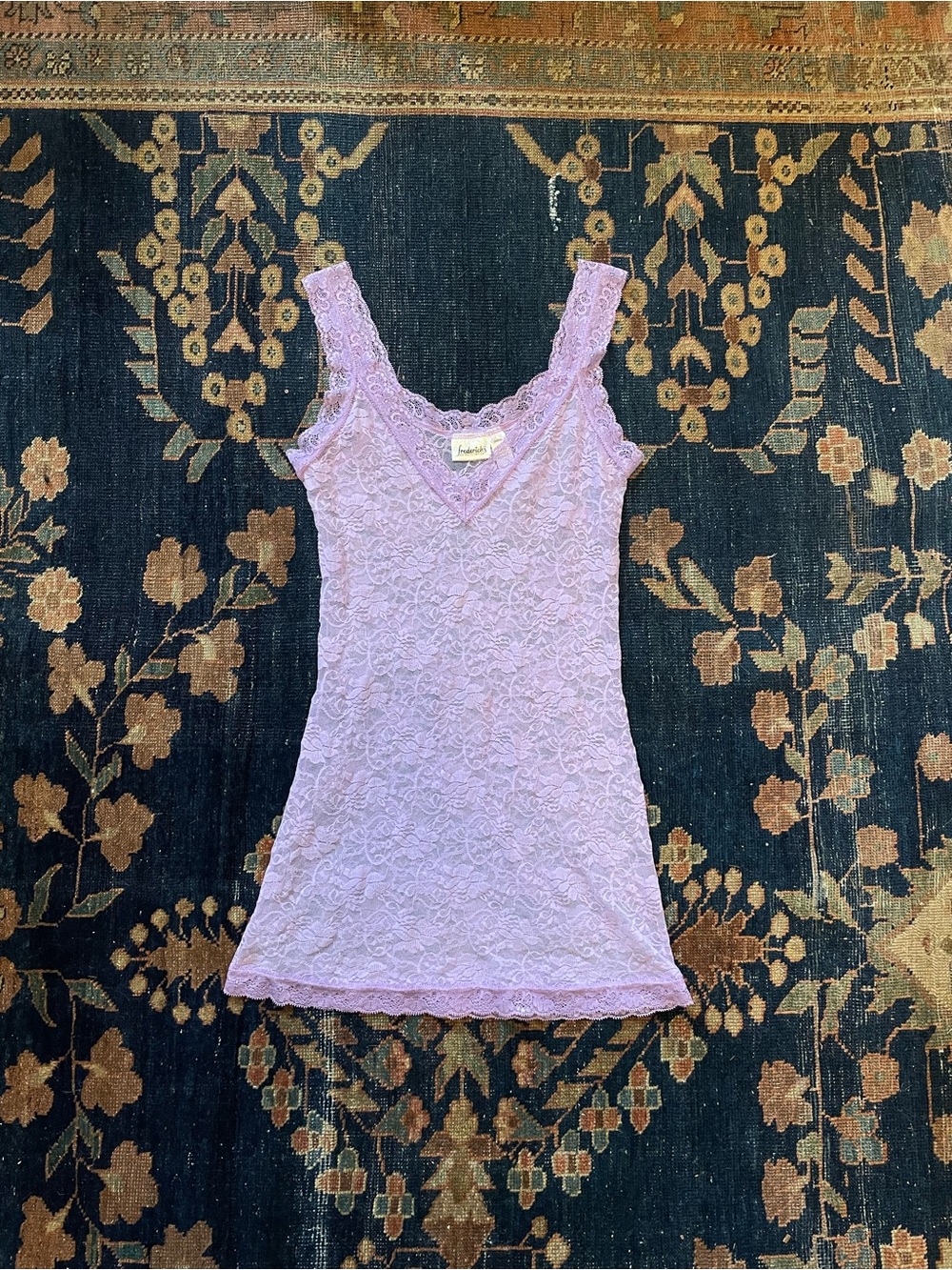 Vintage Fredrick’s of Hollywood Lace Babydoll Mini Dress